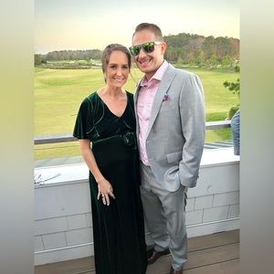 Revelry Reese Bridesmaid Dress - Emerald